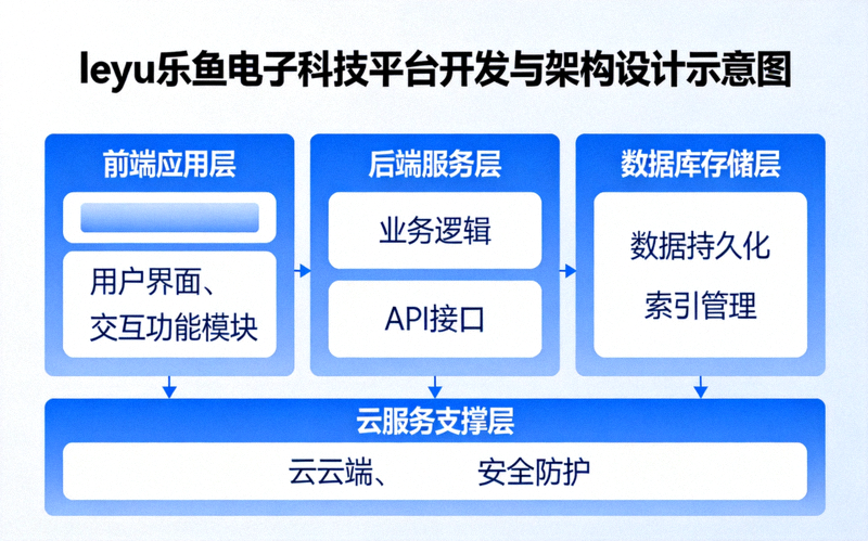 leyu乐鱼电子科技平台开发与架构设计示意图